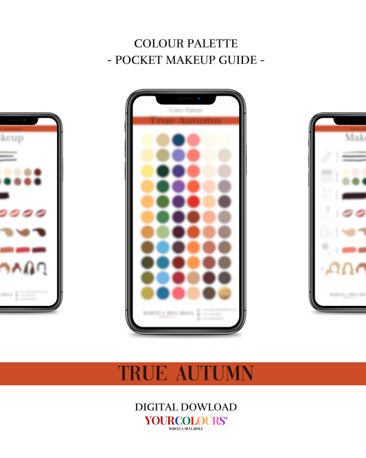 COLOR PALETTE - True Autumn Pocket Makeup Guide