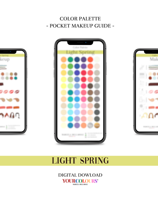 COLOR PALETTE - Light Spring Pocket Makeup Guide